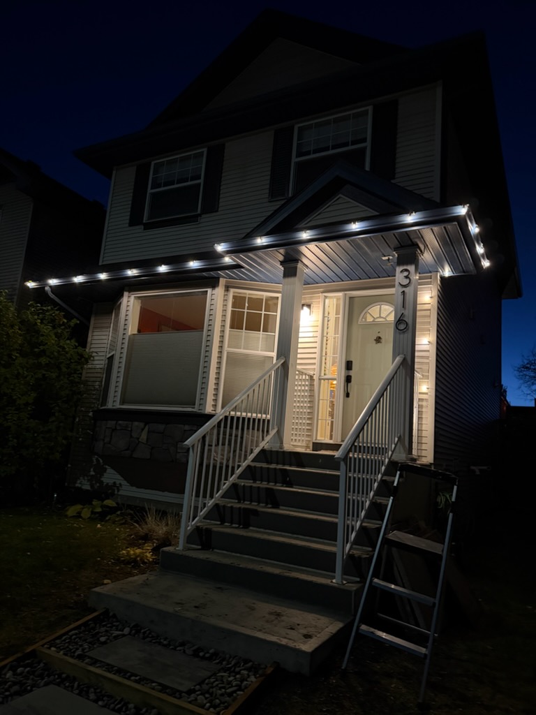 Decorative roof lights installed - Cranston
